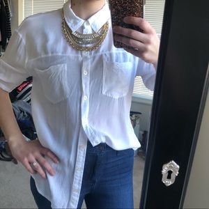 Basic white layering top from Forever 21